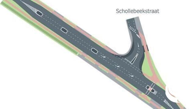 Kruispunt Aarschotsesteenweg (N10) met Schollebeekstraat in Lier wordt veiliger