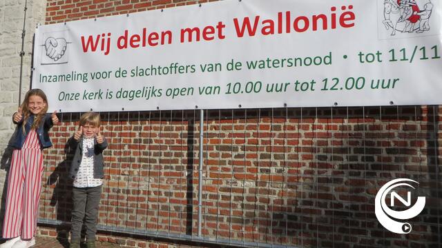 Cis Marinus : 'Olense inzamelactie voor slachtoffers watersnood in Wallonië'
