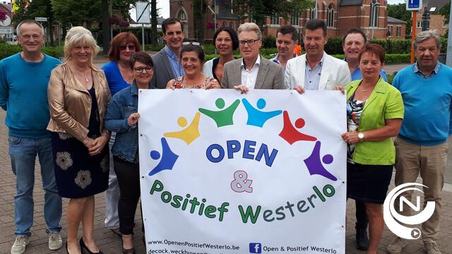 Nieuw politiek project  'Open & Positief  Westerlo'