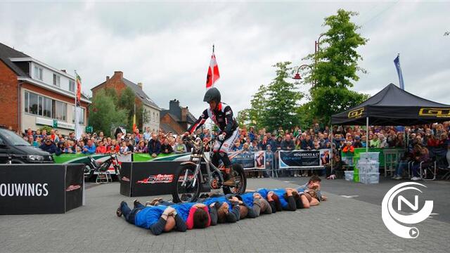 Spectaculaire fiets- en motortrialshow 'Man vs Machine' op Astridplein Grobbendonk - foto's