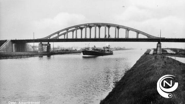 Oude brug Geel-West over Albertkanaal wordt afgebroken