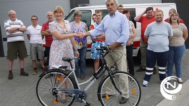  Ineke Adams wint fiets bij zoektocht Rode Kruis Herentals