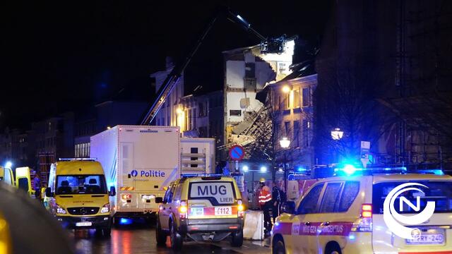 Twee dodelijke slachtoffers na explosie aan Paardenmarkt Antwerpen (update)