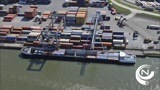 Container- en vrachtvervoer pieken op Kempense kanalen 