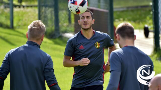 België haalt opgelucht adem, Eden Hazard is 100% fit