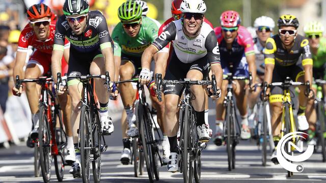 Mark Cavendish wint 6e rit in Ronde van Frankrijk, derde spurtzege in deze Tour 