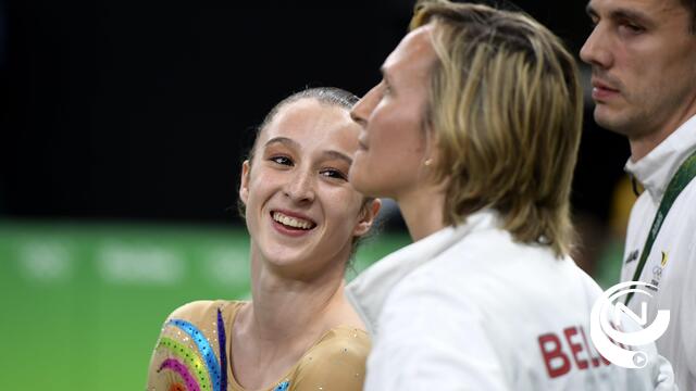 17-jarige Nina Derwael zorgt voor gouden medaille op EK Turnen 