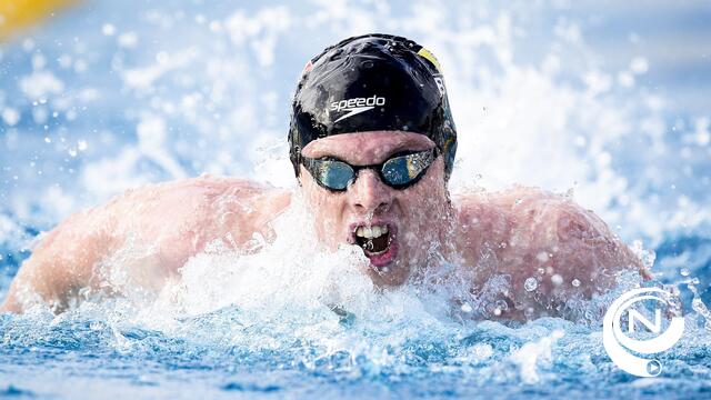 Louis Croenen uit Lichtaart zwemt op WK zwemmen reeksen 200m vlinderslag 