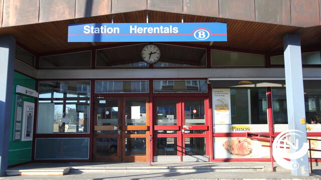 Straten omgeving station Herentals worden heraangelegd (1)