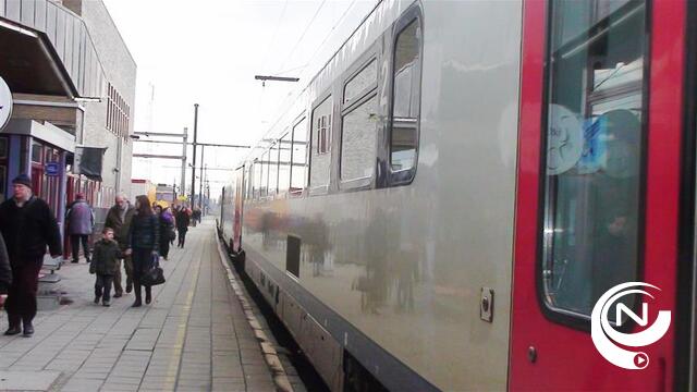 NMBS : bond treinbestuurders staakt bij het spoor