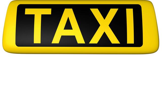 Taxi's welkom aan station in Herentals 