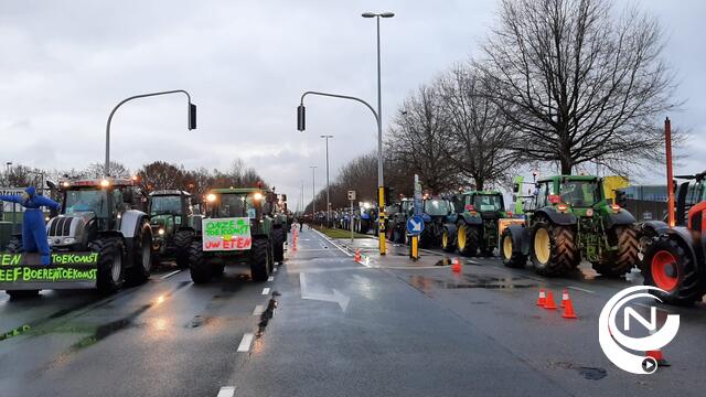 Boerenprotest : 720 tractoren blokkeerden regio Geel - beelden  - UPDATE