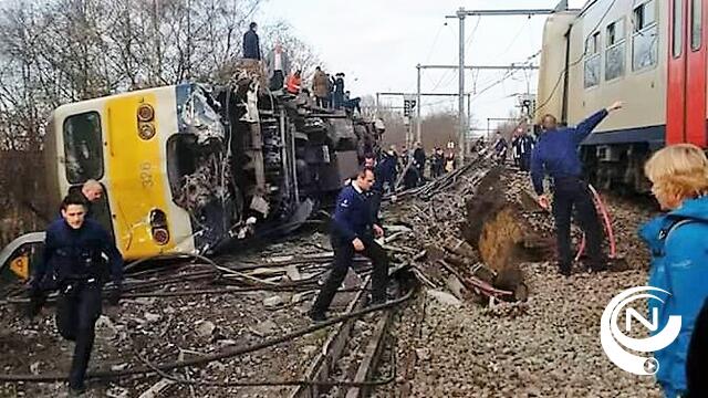 1 dode en 27 gewonden bij ontsporing trein in Leuven