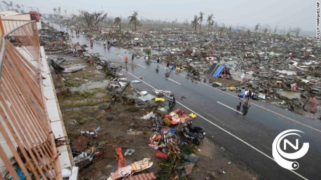 Minstens 12.000 doden bij doortocht tyfoon Haiyan op Filipijnen