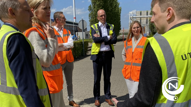 Minister Verlinden bezoekt Umicore Olen : 'Sanering verontreinigde sites kan nu afgedwongen worden door nieuwe wet'