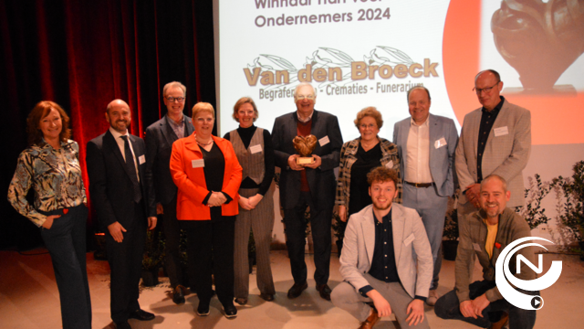 Winnaar van "Unizo Hart voor Ondernemers 2024" is... Begrafenissen Van den Broeck 