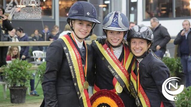 Julie De Pelsmaeker wint BK voor amazones, brons voor Lien Van Ende