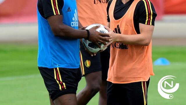 Lukaku traint nog niet mee, Hazard is "uitgerust en relaxed" - foto's training