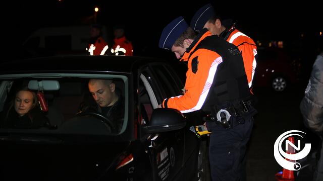 9 bestuurders betrapt op rijden onder invloed van alcohol of drugs