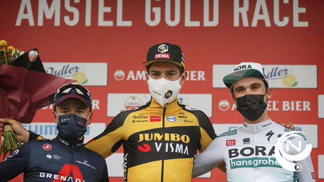  Na minutenlange onduidelijkheid én millimetersprint: Wout van Aert wint Amstel Gold Race