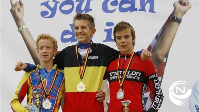 Yorben Verboven Belgisch Kampioen jeugd @ Triatlon Viersel 