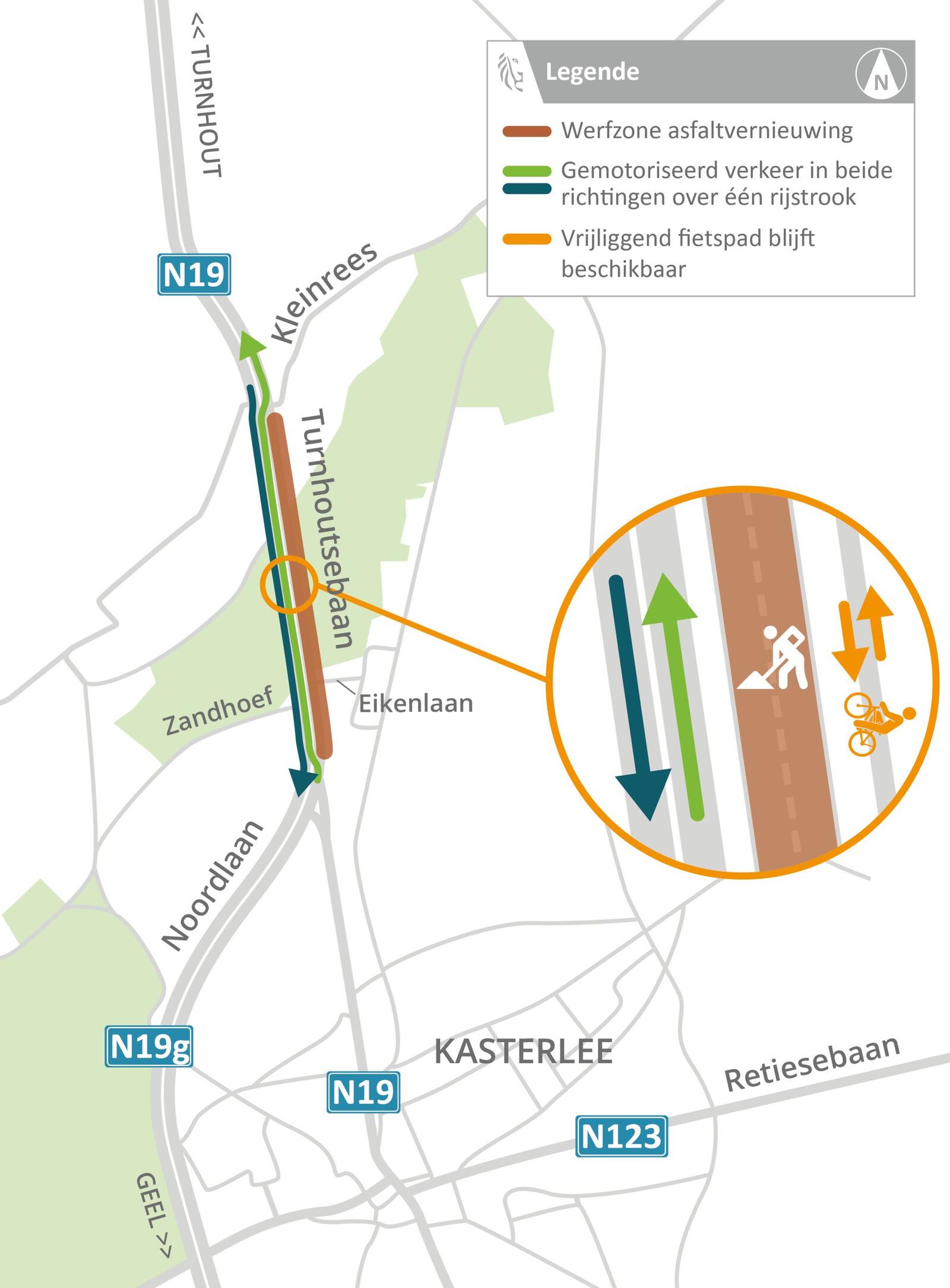 Agentschap Wegen En Verkeer (AWV) Vernieuwt Wegdek Turnhoutsebaan ...