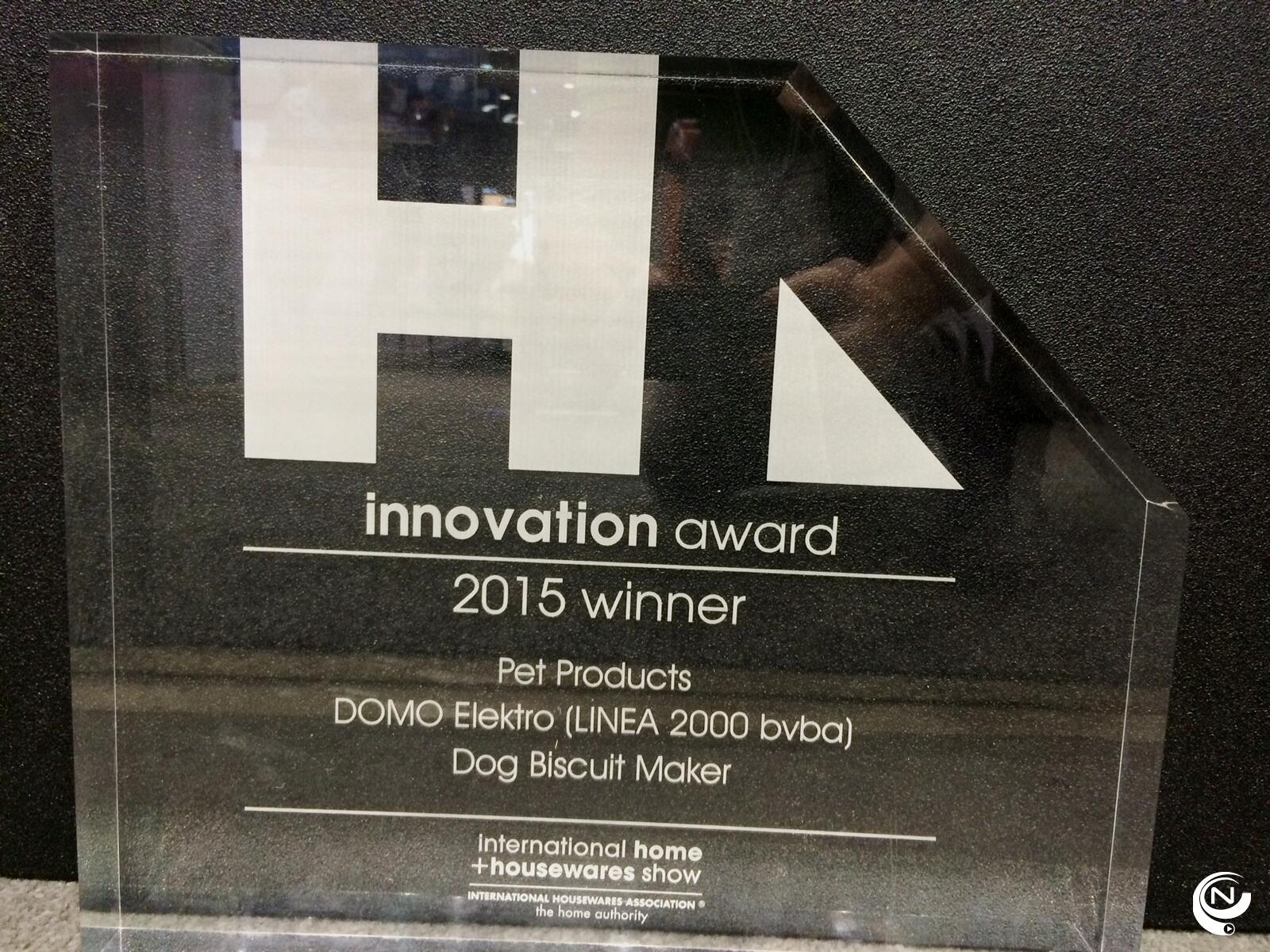 Domo Dog Cookie Maker uit Herentals wint Innovation Award in VS NNieuws