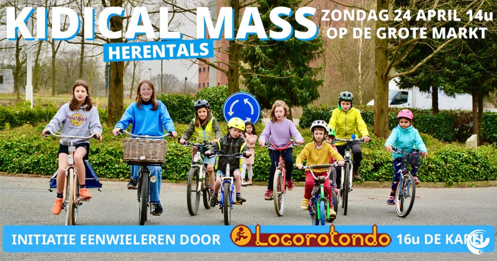 Fietsersbond Herentals Met 'Kidical Mass' Nu Zondag 24/4 : 'Mobiliteit ...