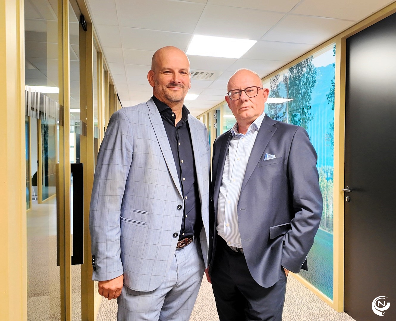 Rudy Van Ballaer (l) en Jo Leysen (r)
