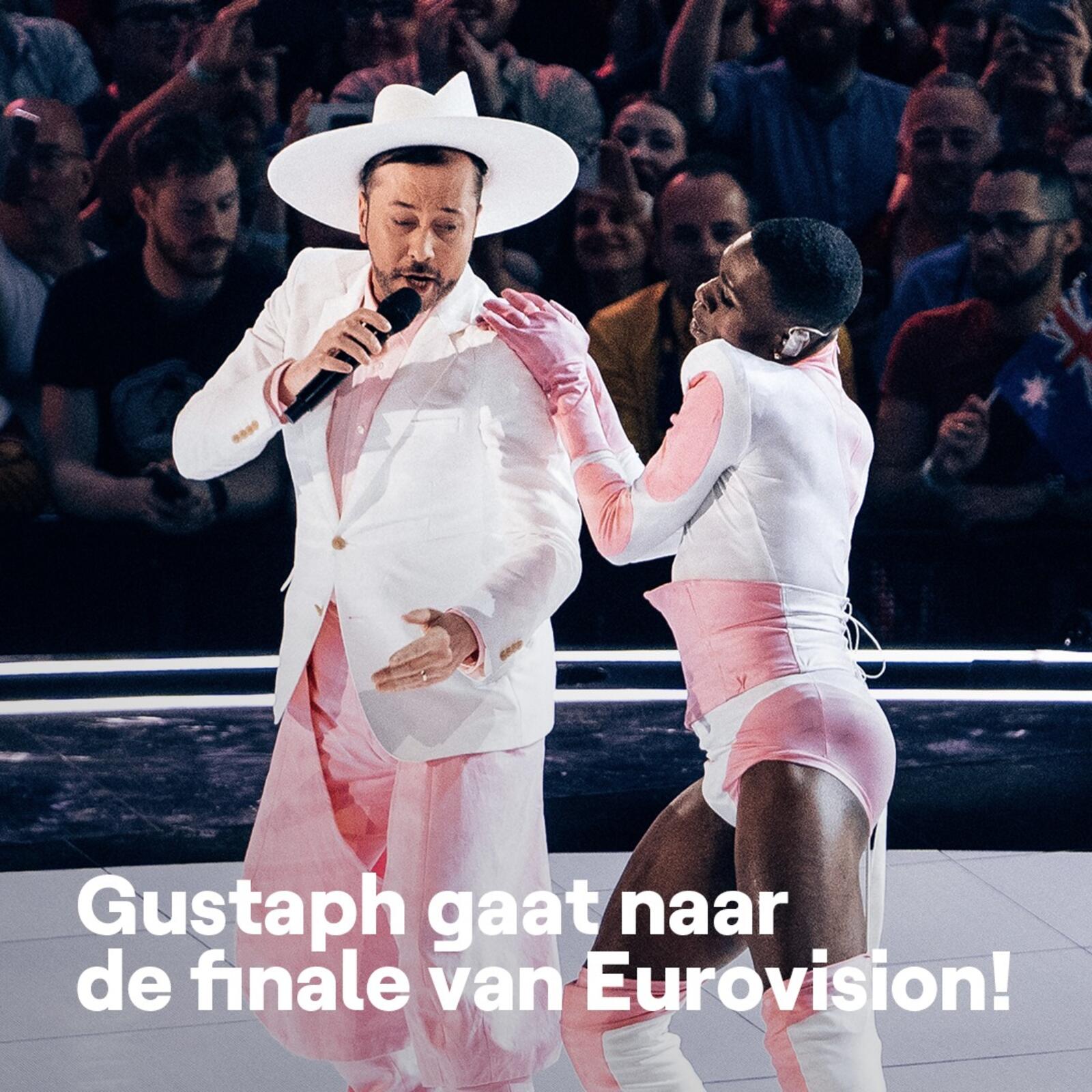 Eurovisie Gustaph  foto VRT Een 