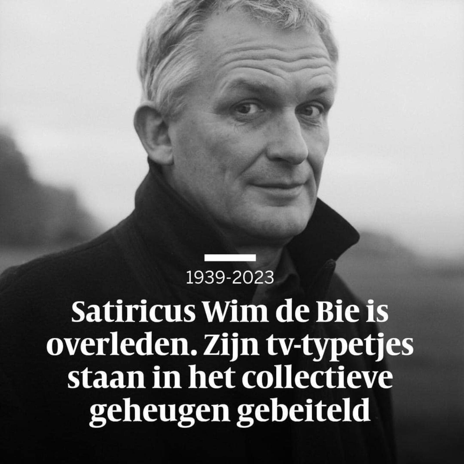 Wim De Bie - foto Herwig Van Doorsselaer FB
