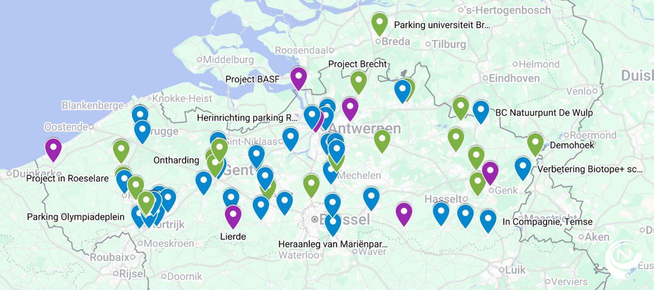VIL versterkt biodiversiteit via Vlaamse Green Deal Natuurinclusieve Parkeerterreinen