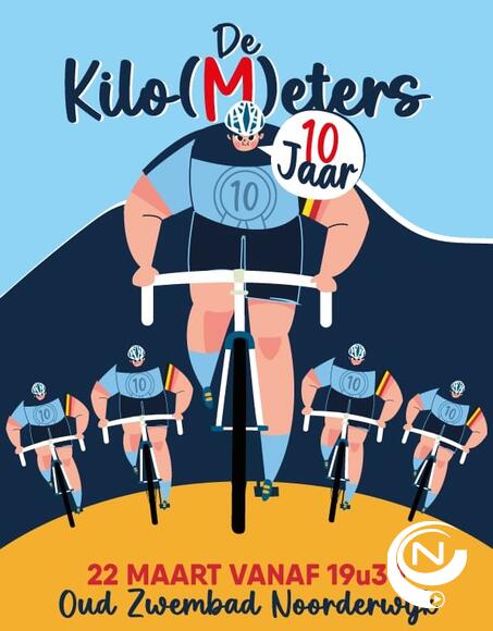 Wielerclub de Kilo(M)eters bestaat 10 jaar