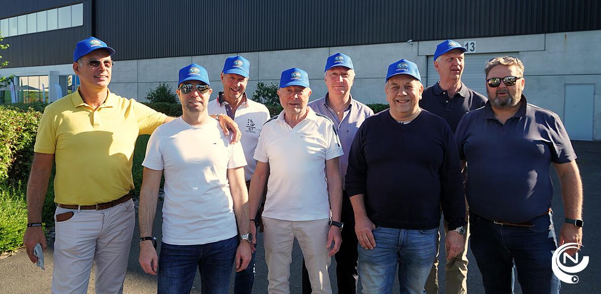 Club 51 bestuur : vlnr. Stefan Van Rompaey, Steven De Voeght, 