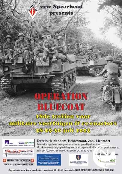 ‘Operation Bluecoat’ VZW Spearhead