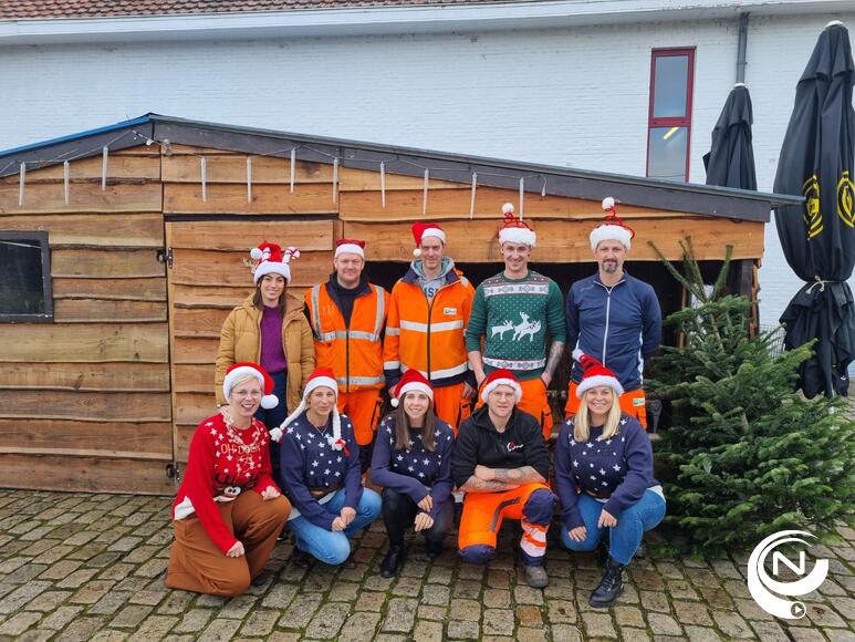 Lagere school Heidehuizen op site Spellenburg Mol : volop kerst