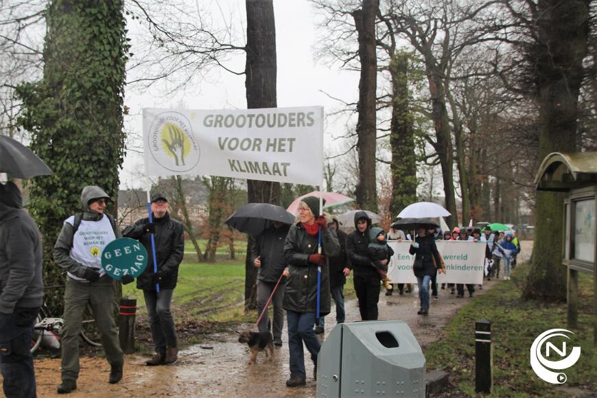 Protest tegen boomkap Begijnendreef Herentals - begin 2022