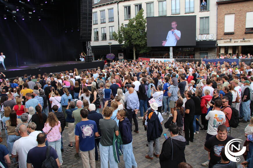 De Grote Markt liep gezellig vol