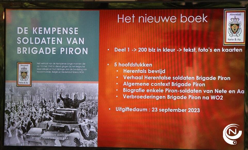  'Nieuw boeiend historisch boek 'De Kempense soldaten van Brigade Piron'