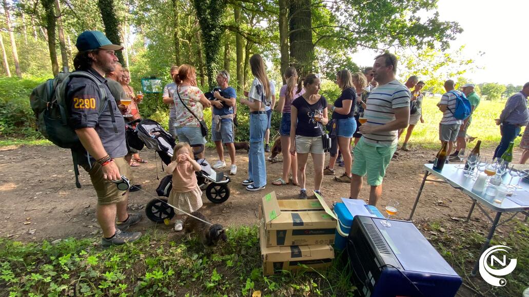 Bierclub Vorselazarus met zonovergoten Bierwandeling om van te snoepen. 