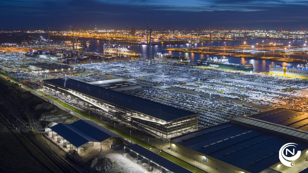 Eerste walstroom voor zeeschepen arriveert in Antwerp Euroterminal