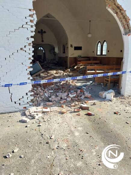 Kasterlee : vernielde kapel aan Hoeven