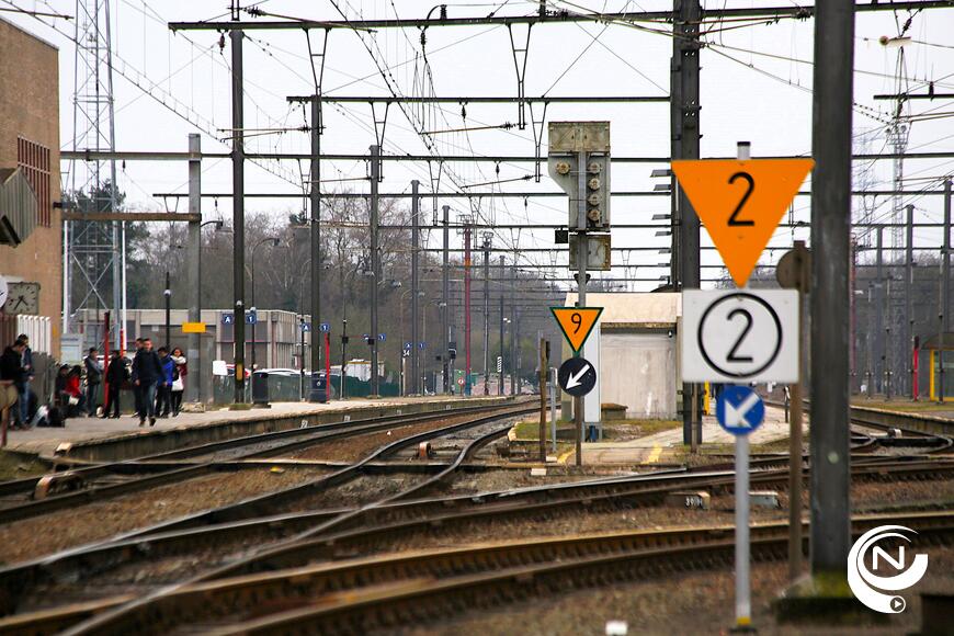 Treinverkeer tussen Herentals en Olen onderbroken tijdens weekends van 10 januari tot 23 februari