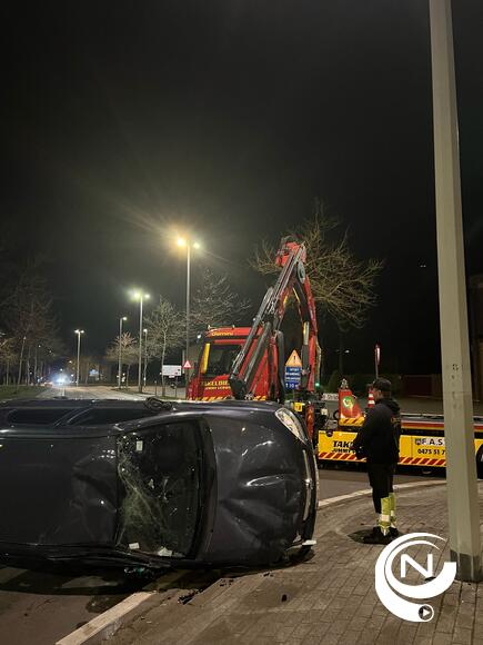 Wagen over de kop op ovonde 'Worst van Wellens' 