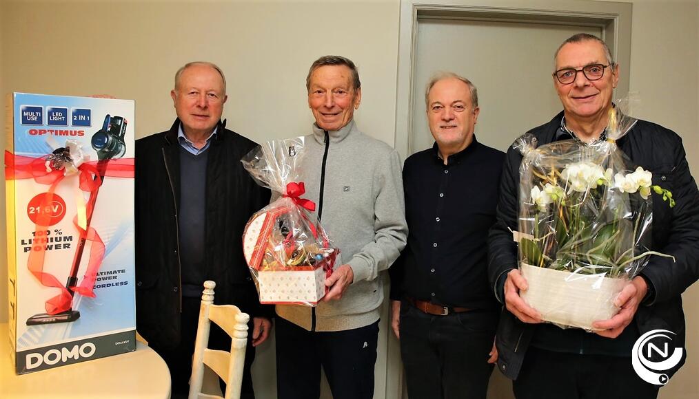 Rik Van Looy : verjaardag 2020 - hulde met Marcel De Voeght (DOMO) en Luc De Voeght GP Rik Van Looy bij Rik thuis