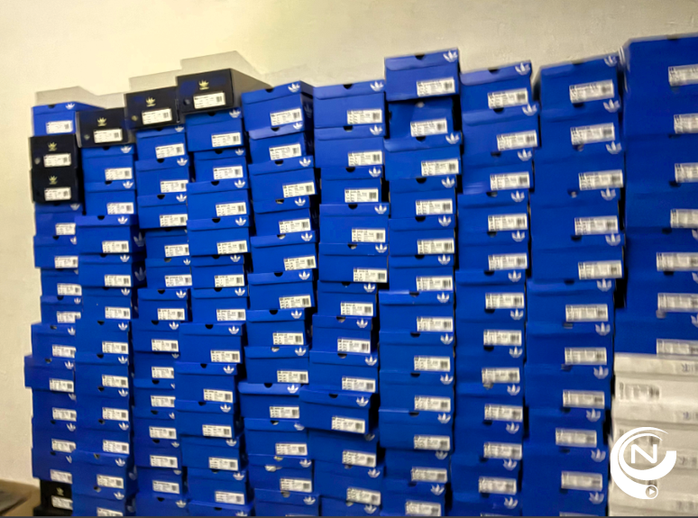 Politie Neteland arresteert 3 verdachten na vondst van 319 dozen gestolen schoenen en merkkledij bij huiszoeking in Antwerpen