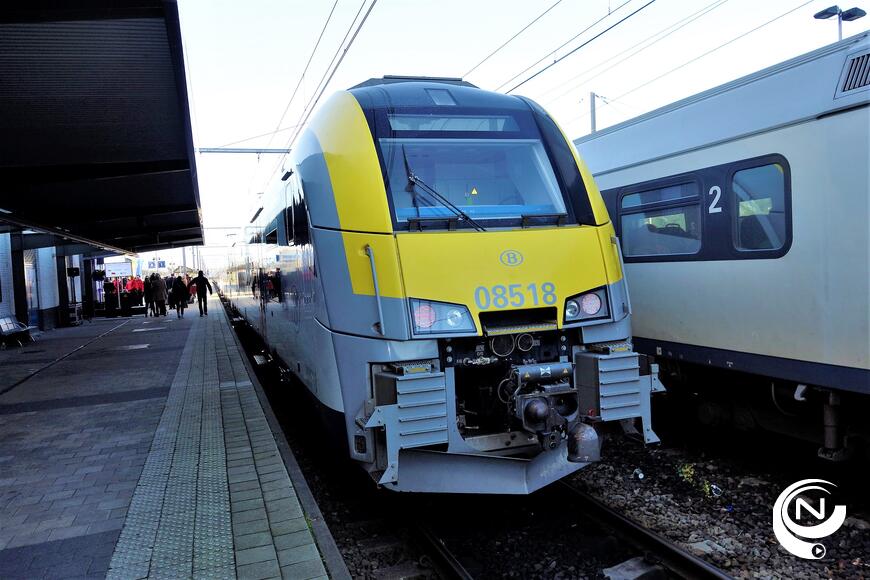 Grote impact spoorstaking maandag en dinsdag ook op Kempense treinen