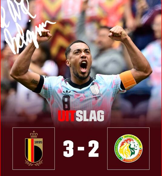 Waanzinnige WK-comeback! Rode Duivels kloppen Senegal na rollercoastermatch die eindigt met penaltytreffer van Tielemans
