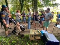 Bierclub Vorselazarus met zonovergoten Bierwandeling om van te snoepen. 