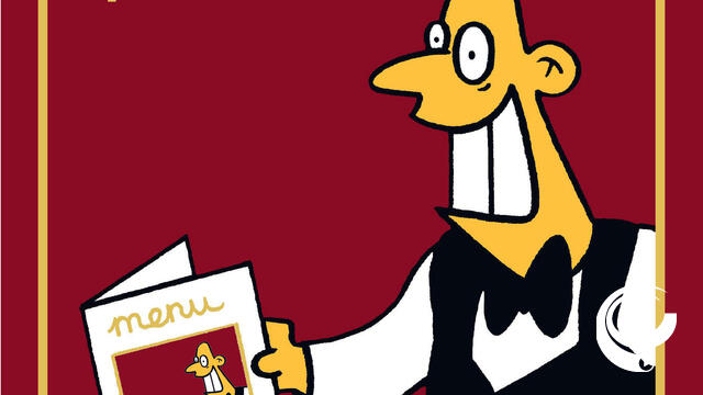 AAaRGh : uniek nieuw cartoonboek 'CulinAAaRGh… - Op restaurant'
